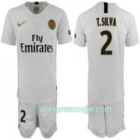 Paris Saint-Germain Dres T. Silva 2 Dječji Gostujući 2018/19 Kratkih Rukava